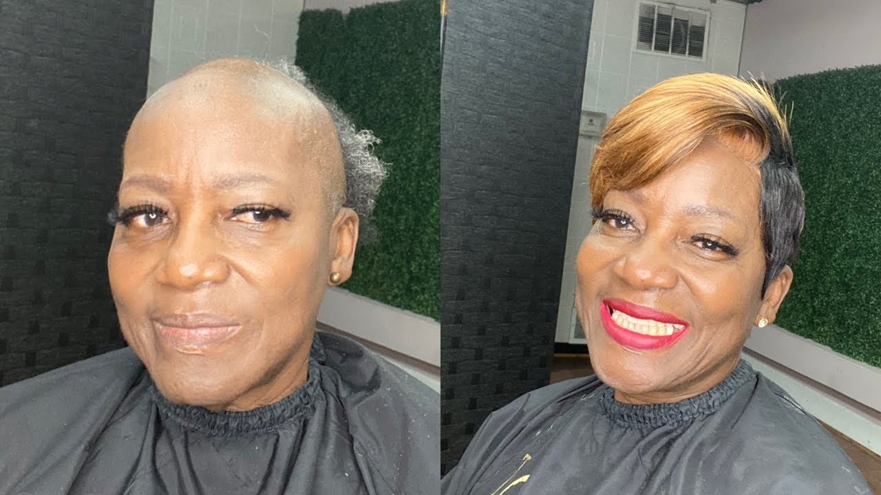 She was overjoyed with her transformation💇🏽‍♀️💃🏾