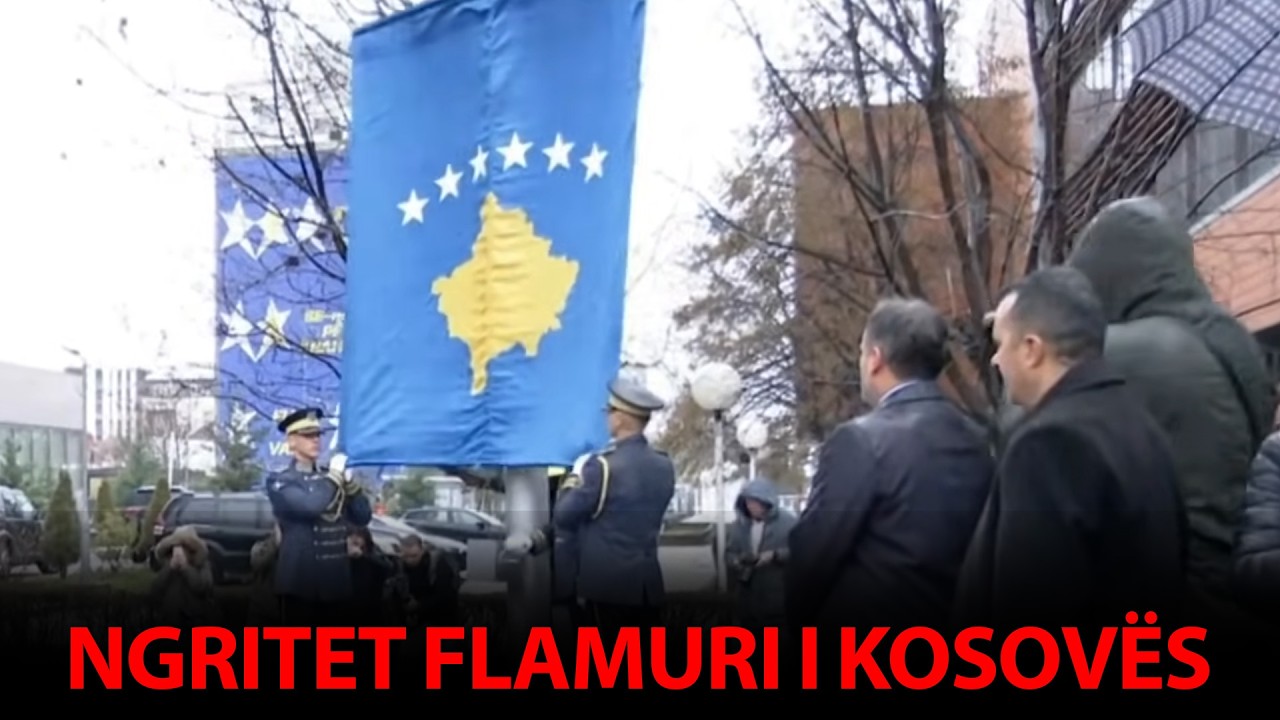 Osmani, Kurti e Haxhiu nisin DITËN bashkë/ Ngritet flamuri i Kosovës – Ora 7