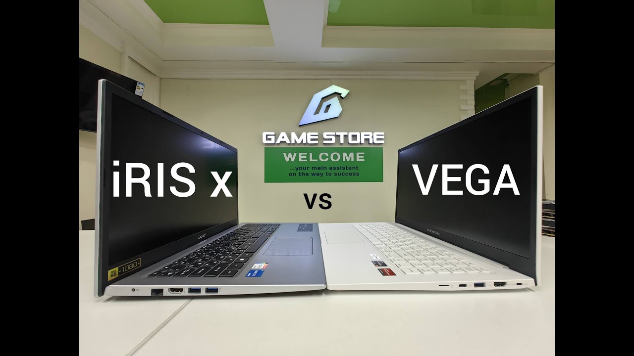 Сравнение встроенной графики Intel iRISx c AMD Vega