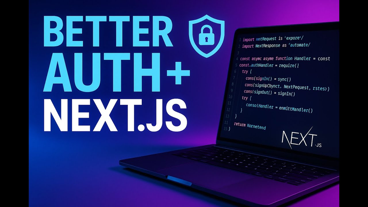 Better Auth + Next.js 16: Настройка аутентификации