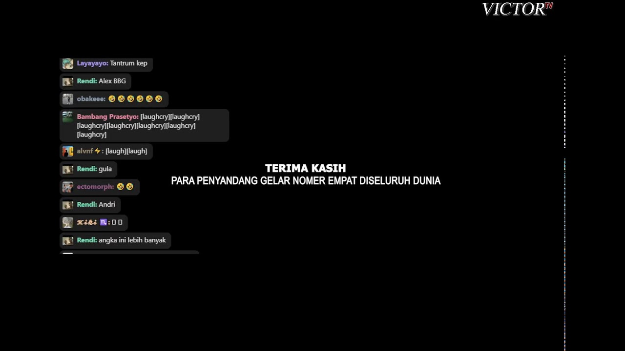 Live Stream Kapten Victor