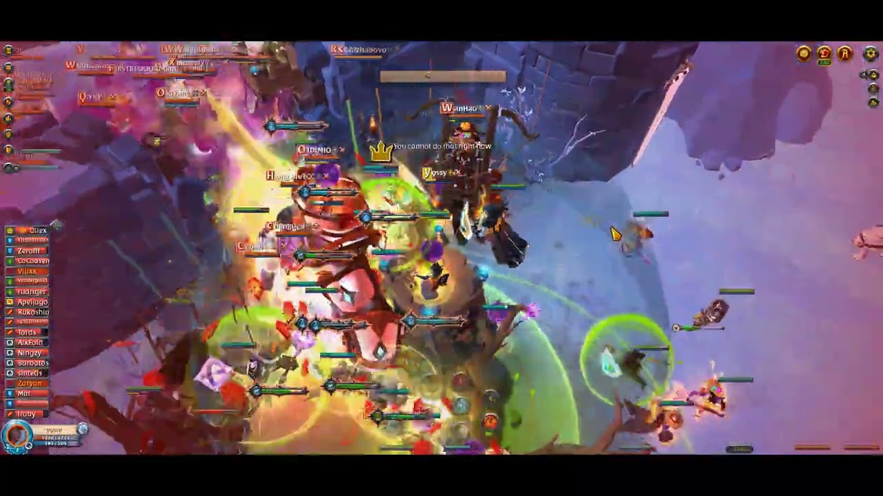 Pierce VS Future Party  I Infinity Blade I ALBION ONLINE I FF #1
