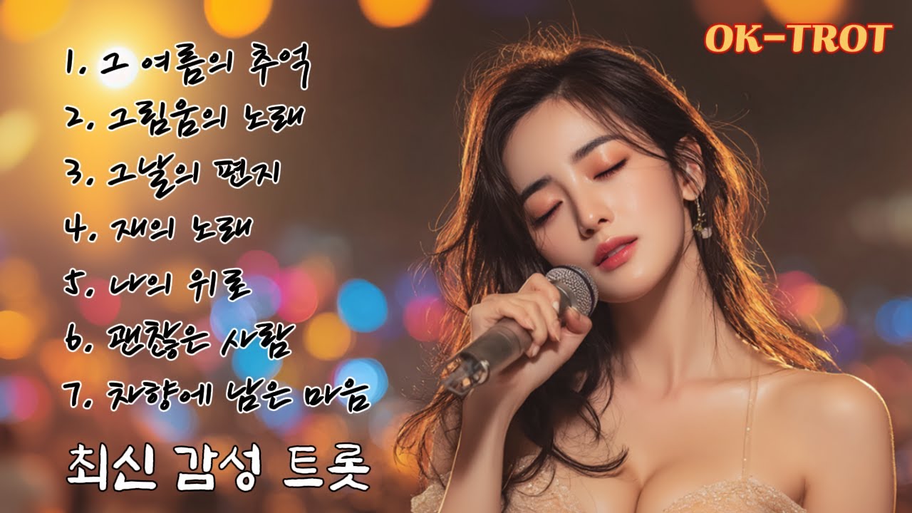 그 시절 우리의 노래가 되살아나는 밤… 감성트롯 모음 7곡｜OK-TROT
