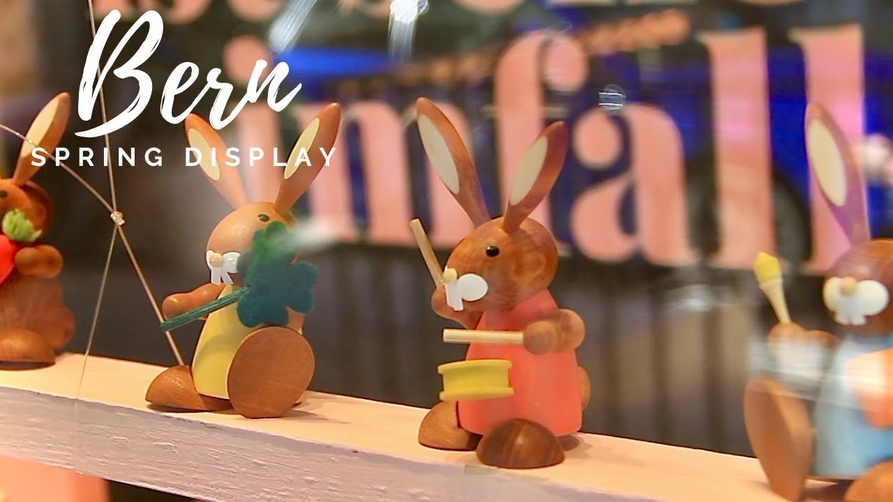 WINDOW SHOPPING IN BERN  |  SPRING DISPLAY