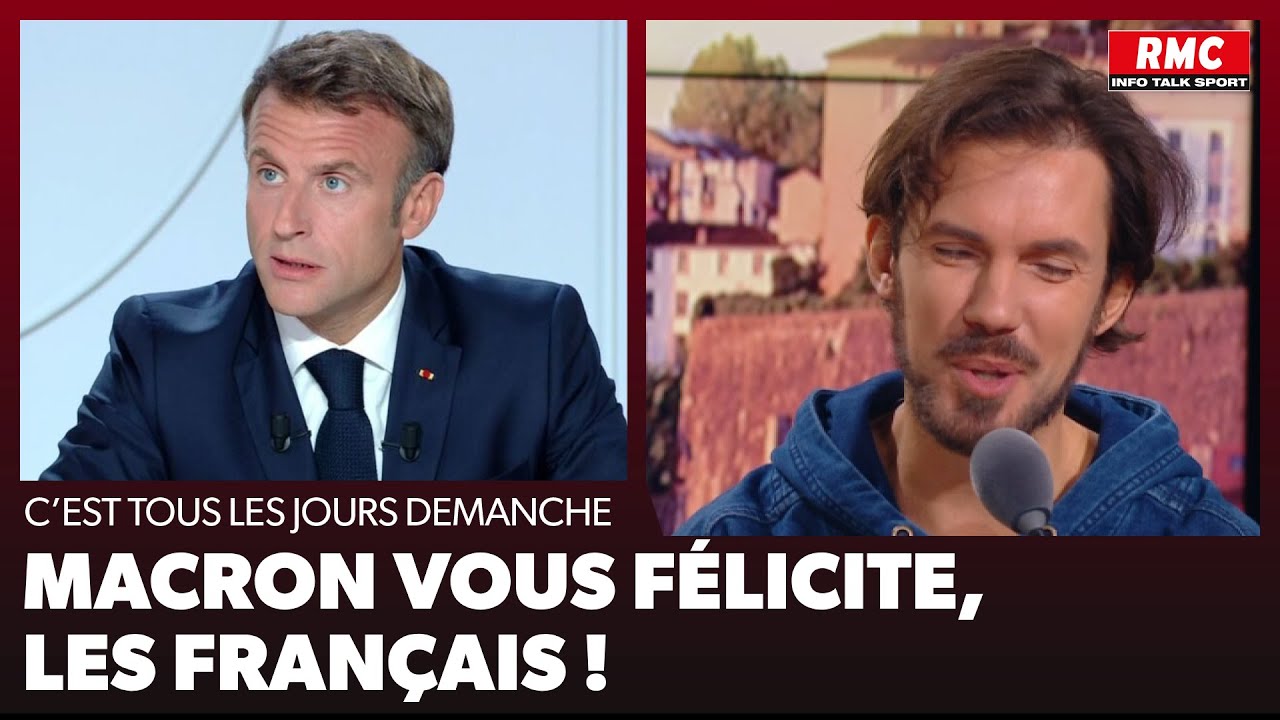 Arnaud Demanche - Macron vous félicite, les Français !