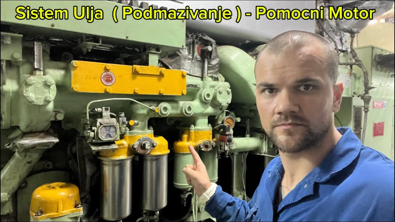 Sistem Ulja ( Podmazivanje i Hladjenje ) kod Pomocnog Cetvorotaktnog Motora - Pacifik_Mart 2025