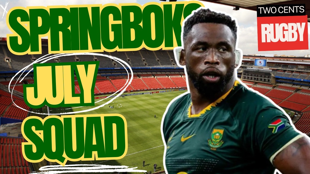 In With the YOUNGSTERS? Springboks Nations Championship Squad 2026