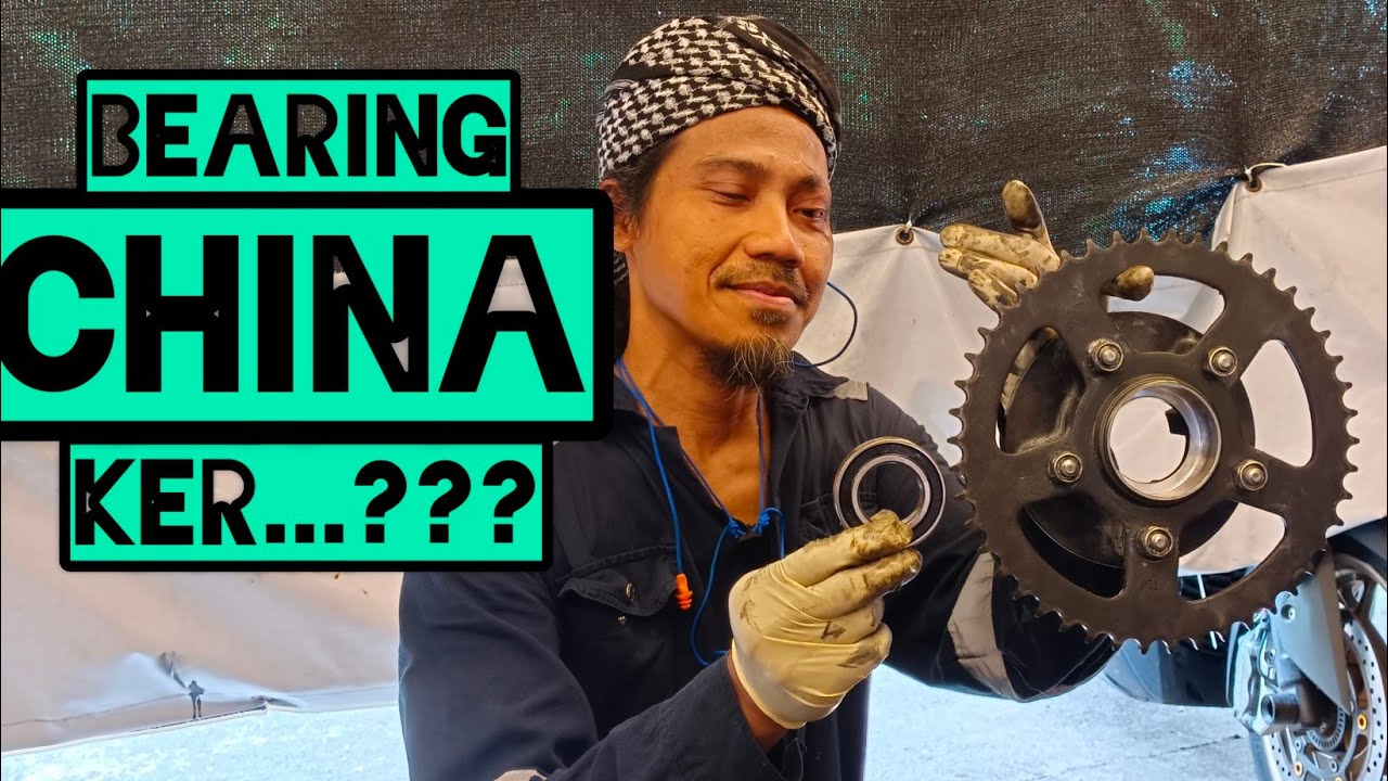 TUKAR BEARING RIM TL500 [ persiapan awal tak kalut 2024