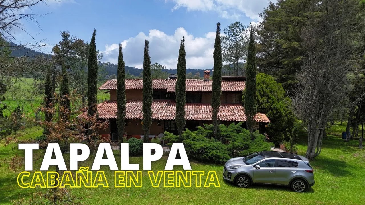 Cabaña en Tapalpa, Jalisco de 17 Millones de Pesos. En Venta.