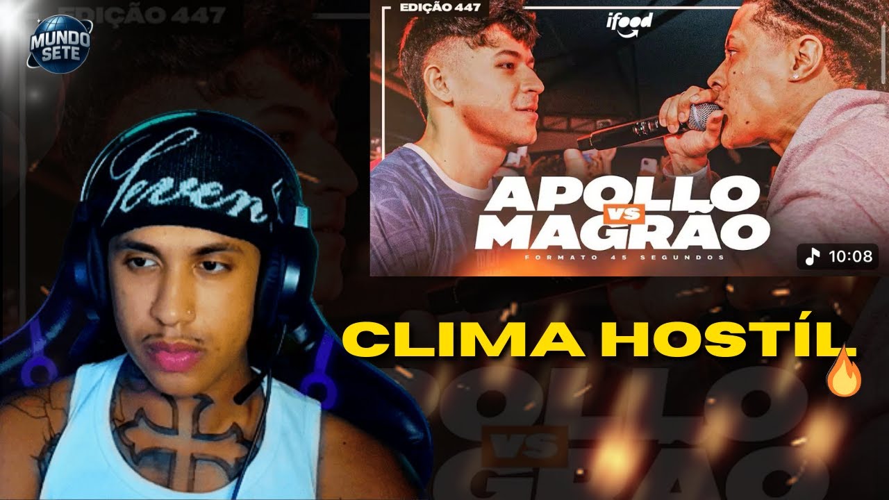 Sete REAGE - (RIVALIDADE! 🔥) APOLLO X MAGRÃO | SEGUNDA FASE | BDA 447