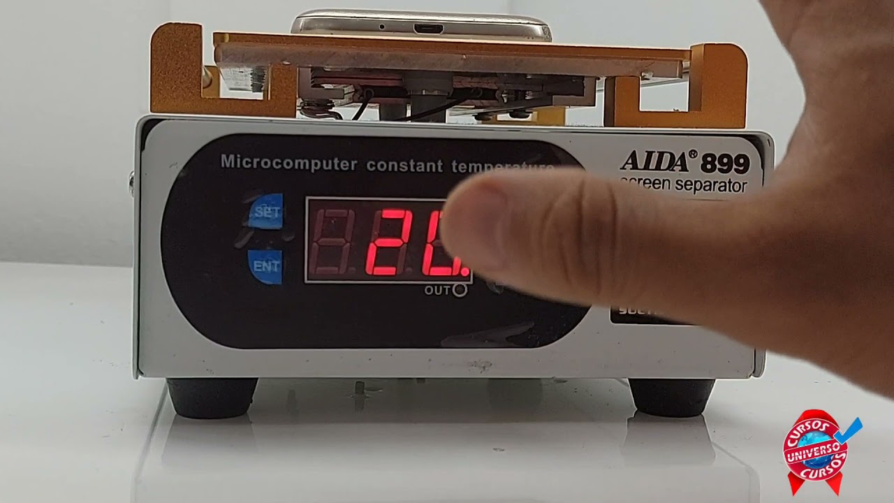 Como configurar a separadora LCD AIDA 899 #configurarseparadoraaida