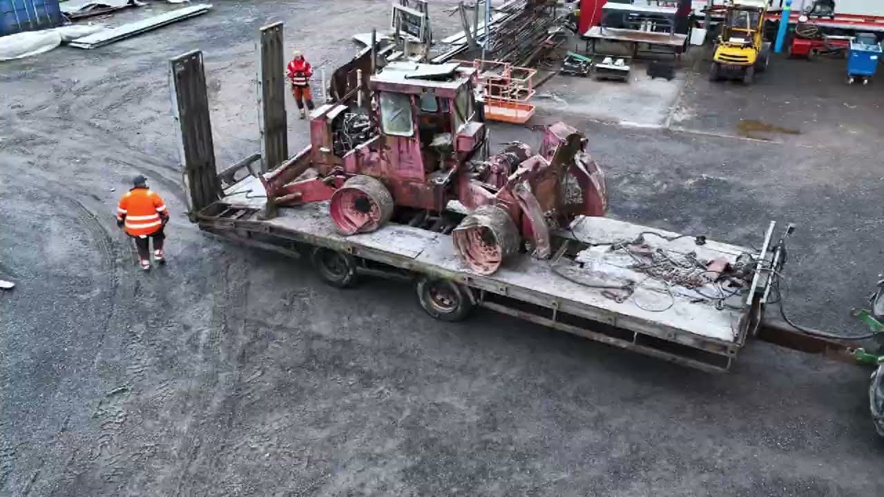 Kunnostetaan ainakin 20 vuotta seissyt Valmet 880