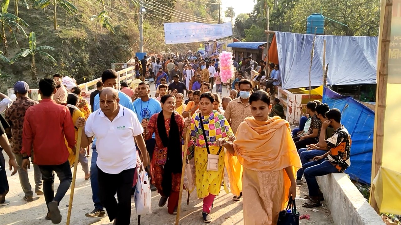 সীতাকুণ্ড চতুর্দশী মেলার আজ দ্বিতীয় দিনের দৃশ্য Chandranath Mela 2026 | Shivratri #kothajiggasa