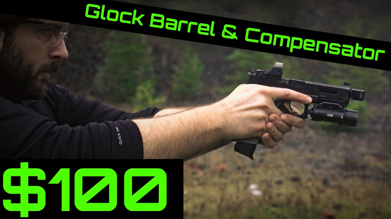 BCA Threaded Glock 17 Barrel & Micro Comp - $100 Do it All Combo Duty/Competition/Conceal Carry