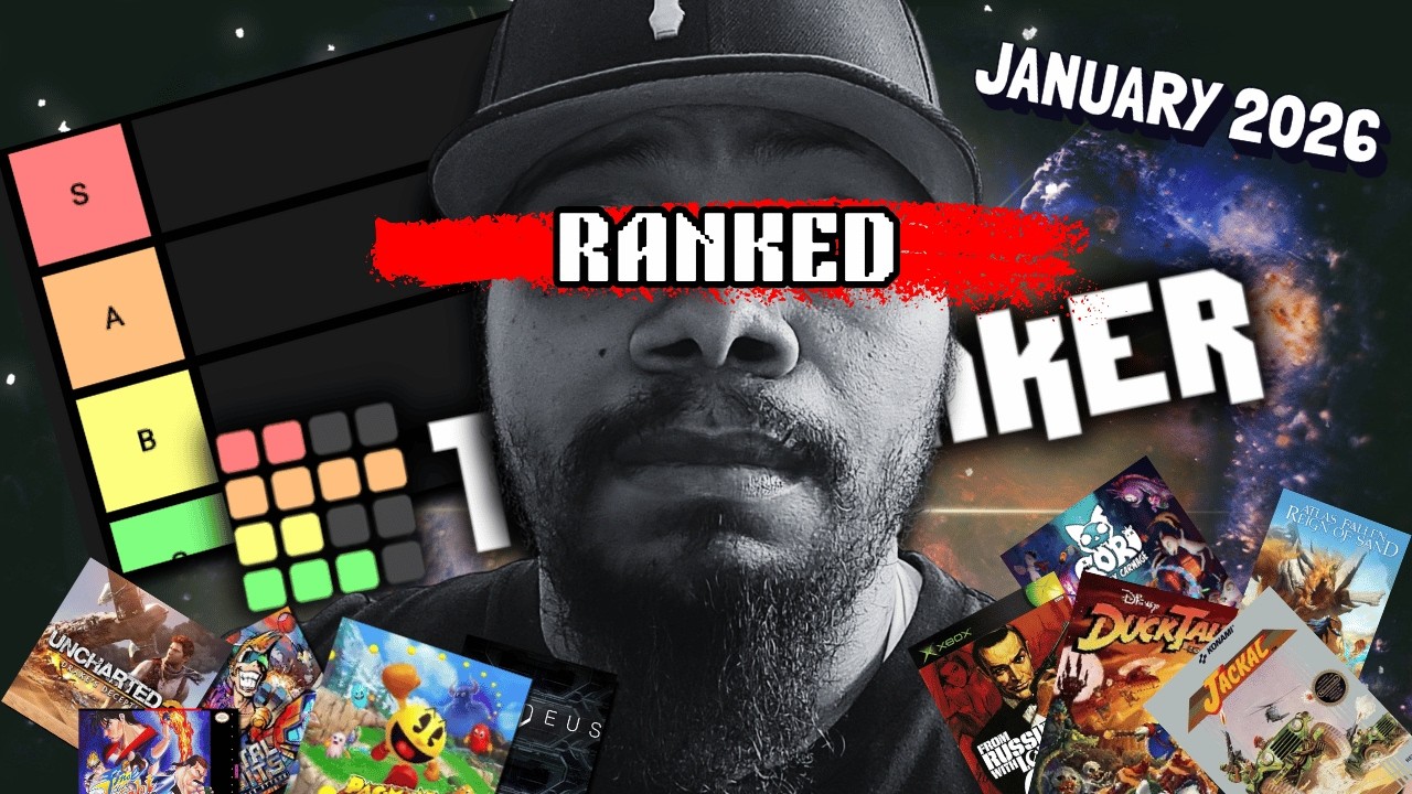 I ranked all the video games I played in January 2026