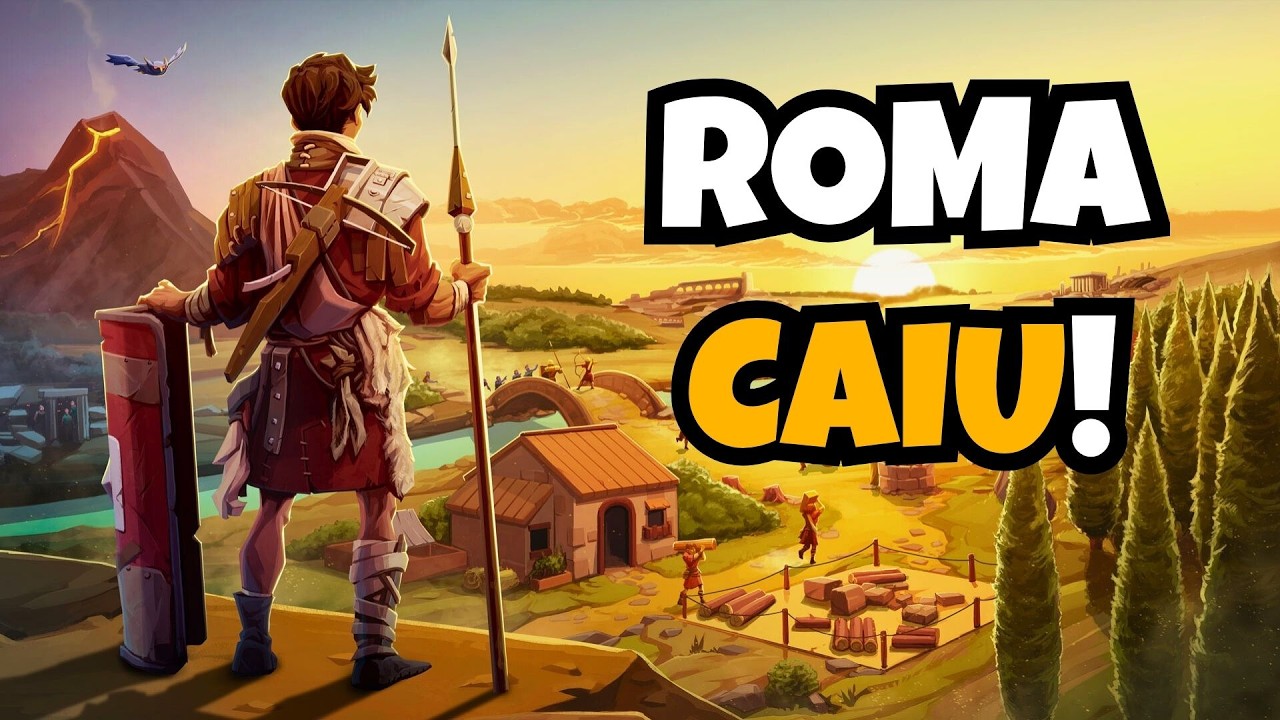 Roma Caiu e Agora você irá reerguê-la! RPG de Sobrevivência, Exploração e Crafting com Zumbis!