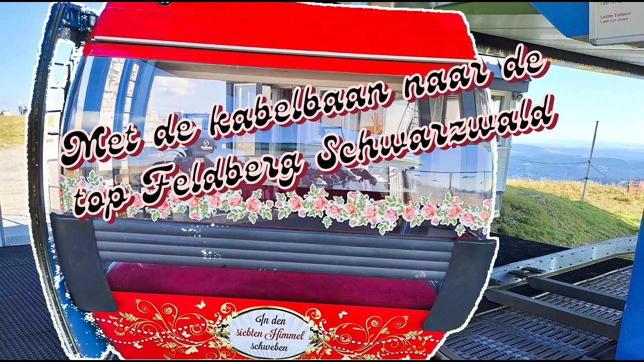 Vlog 74 Weekend JJ camper op de Feldberg & Todtnauerwaterval Zuid Zwarte Woud Duitsland
