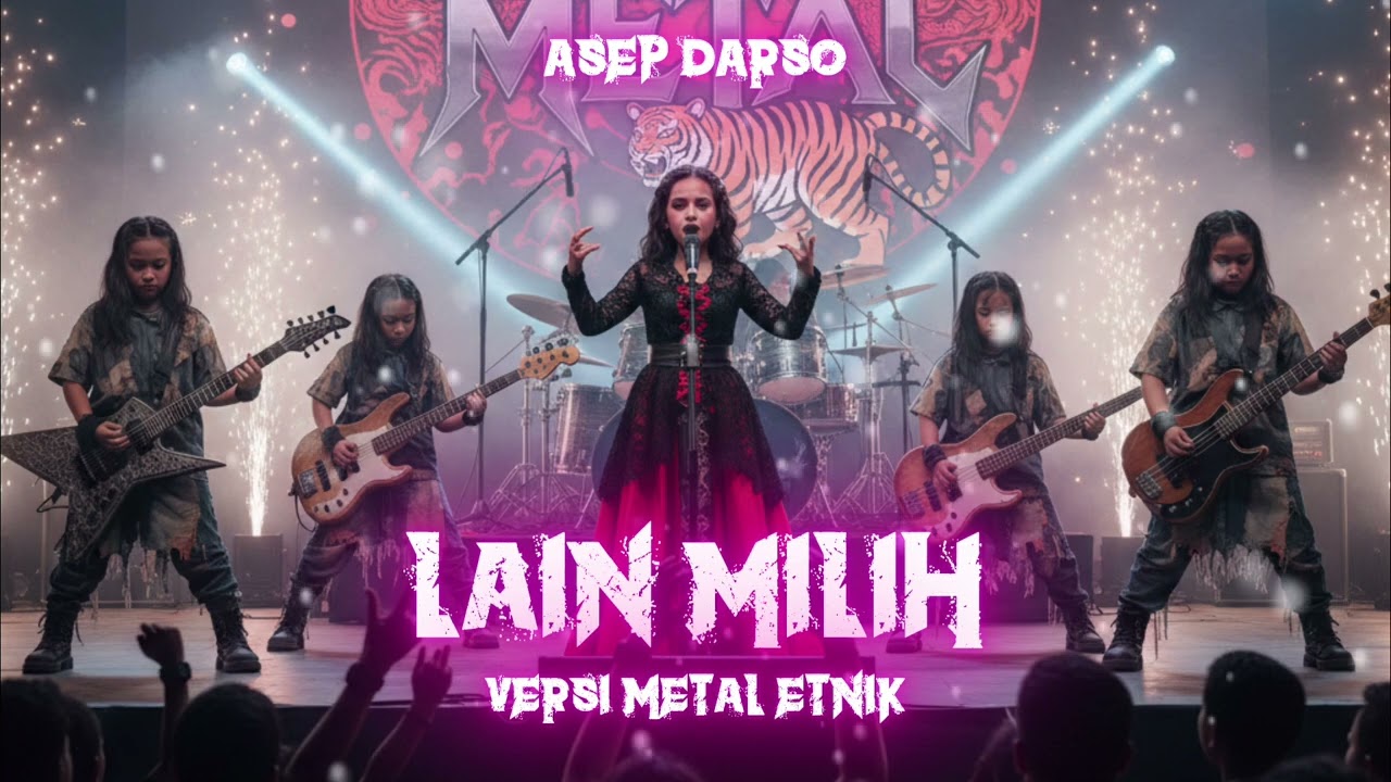 Lain Milih - Asep Darso (Versi Metal Etnik) Enakeun Pisan Ieu Mah