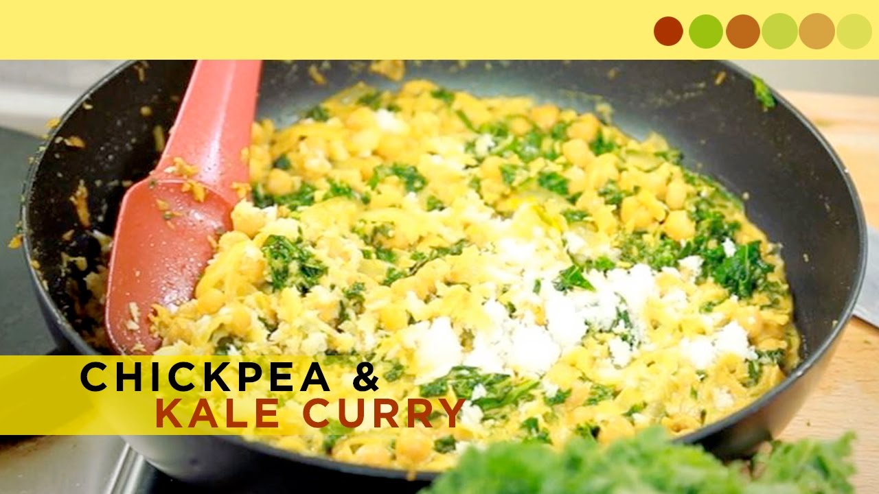 Chickpea & Kale Curry | Vegetarian Recipe | Cooking With Atul Kochhar