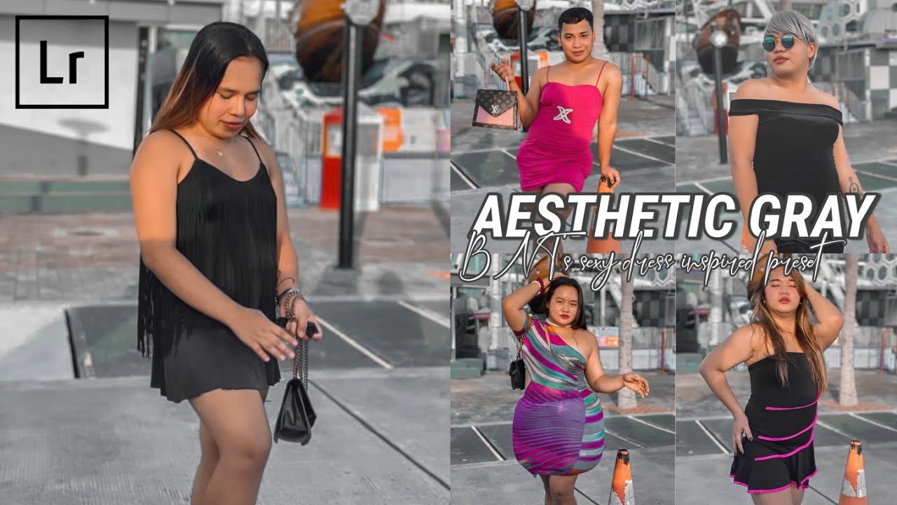 Aesthetic Gray Preset| BNT's sexy dress inspired preset| Karl Eigenn