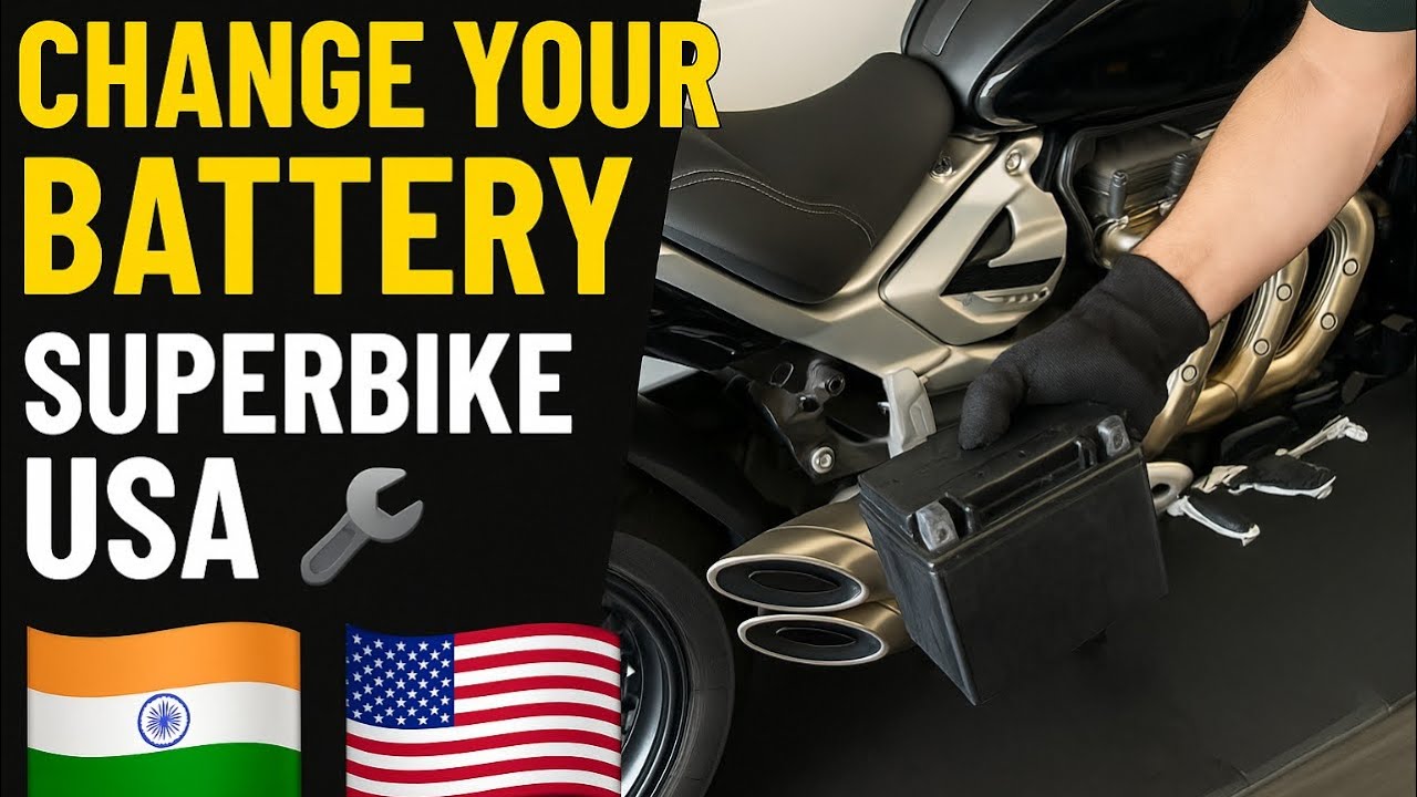 How to change battery on Triumph Rocket 3. Part 1