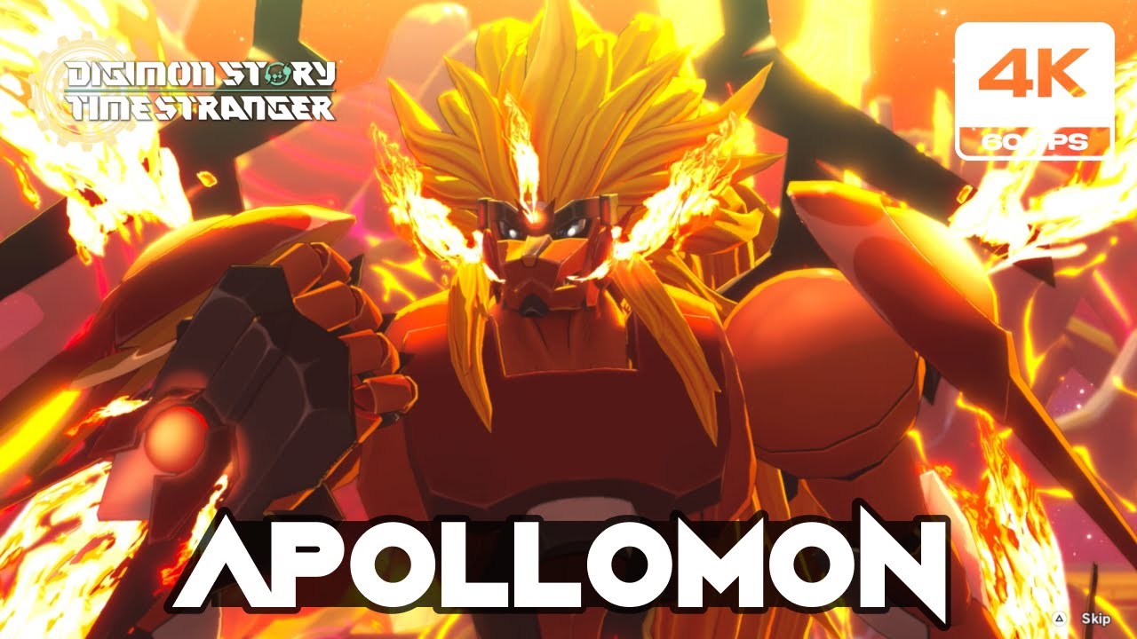 Digimon Story: Time Stranger - Apollomon Boss Fight (4K 60 FPS PC)