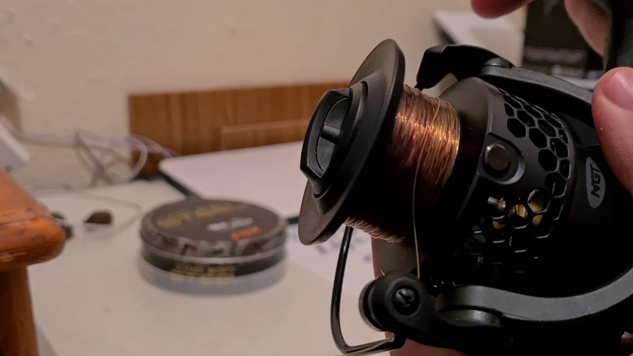 Loading line onto a NGT profiler 60 reel.