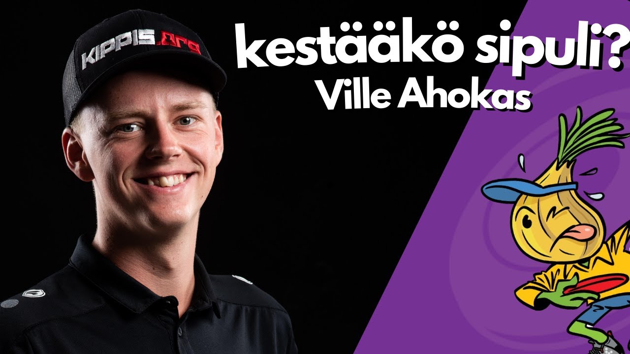 Kest&auml;&auml;k&ouml; sipuli Ville Ahokas? Frisbeegolfin mentaalipeli