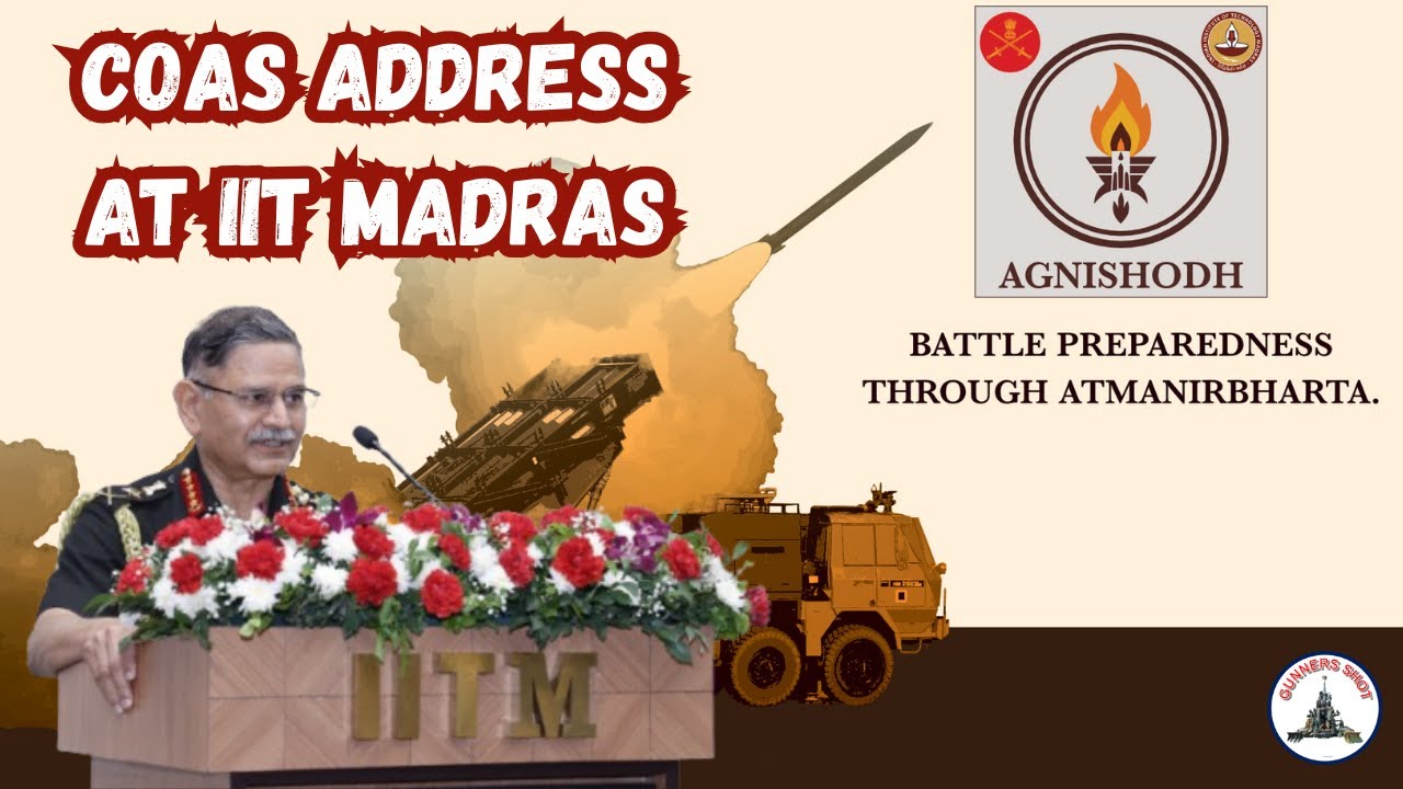 COAS ADDRESS AT IITM ON O4 AUGUST 2025