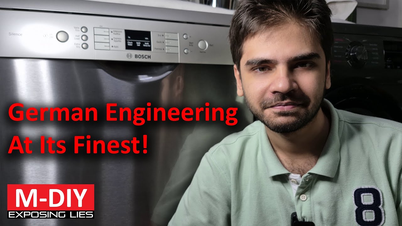 Bosch Dishwasher Unboxing Installation & Review!
