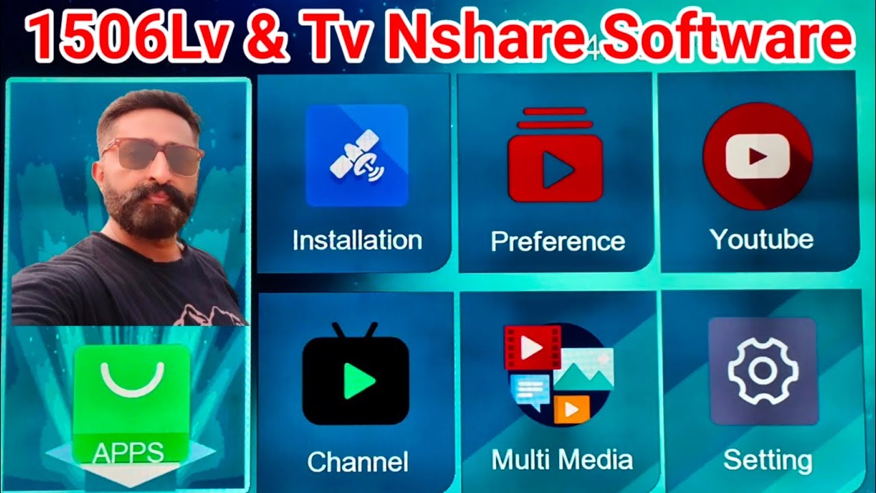 1506Lv & Tv Nshare Software kasa kare | 1506Tv software |
