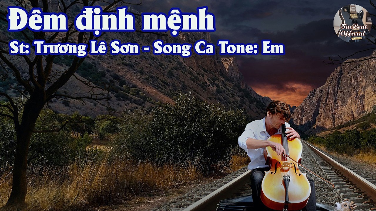 Karaoke Song Ca Đêm Định Mệnh (Chachacha) | Song Ca & Tình Khúc
