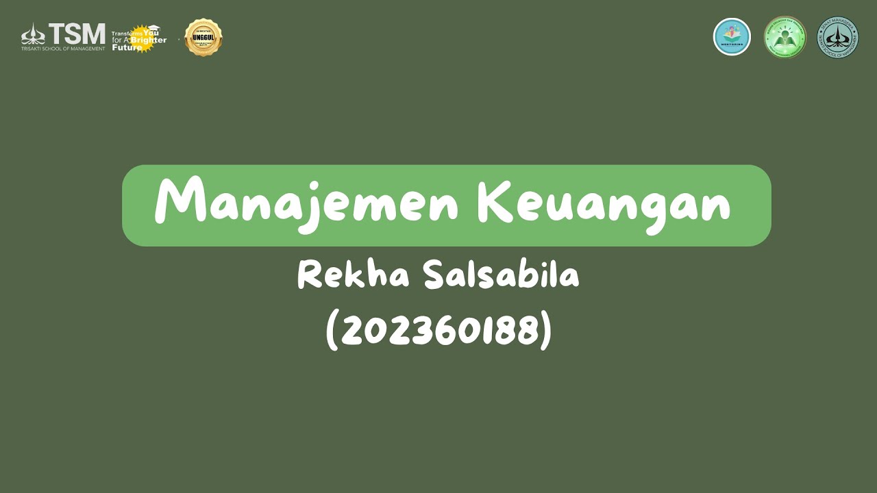 Mentoring UTS Ganjil 2025 - Manajemen Keuangan