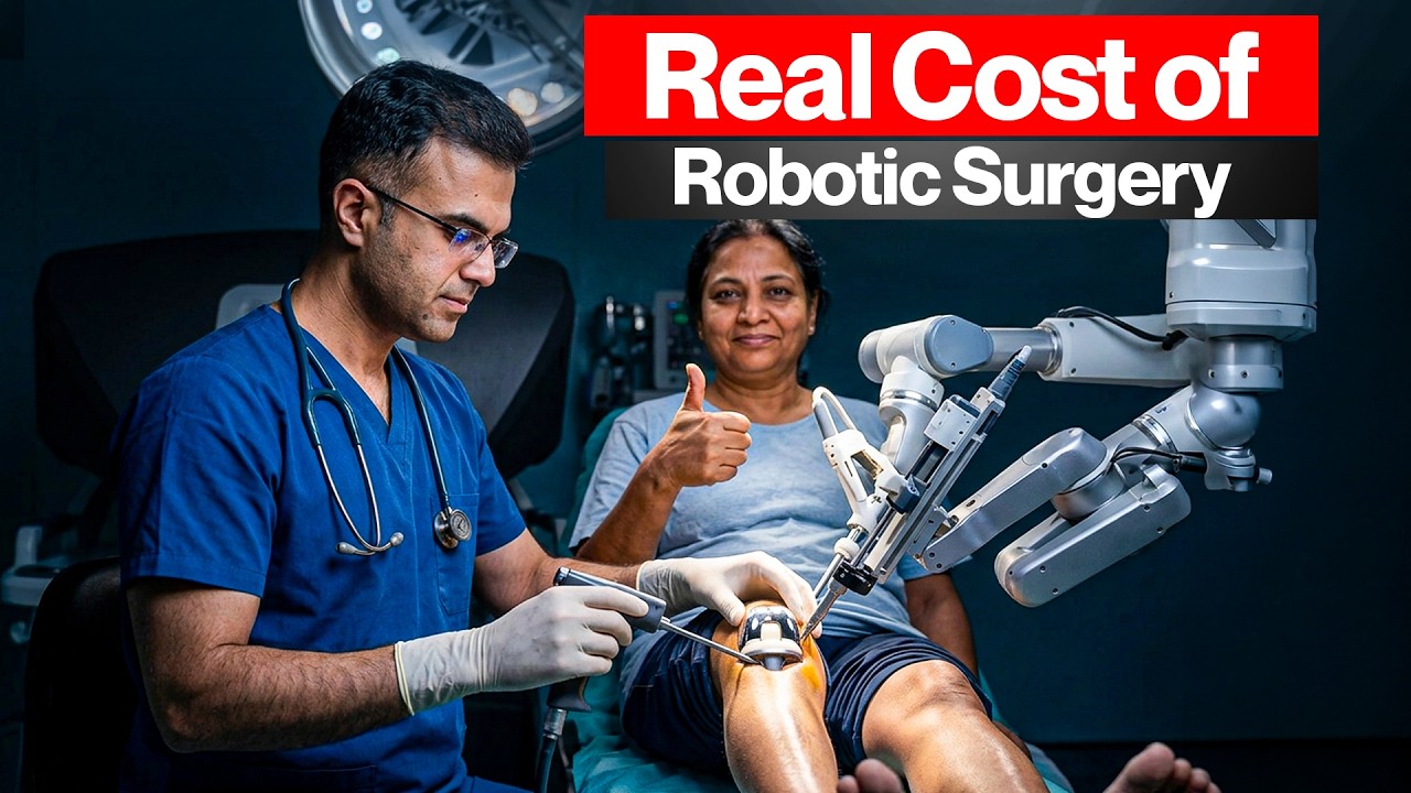 Knee Replacement Surgery में क्या होता है? Robot, Recovery और Normal Life Explained