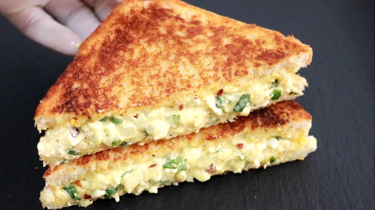 Egg Mayo Sandwich Recipe | Make Egg Mayo Sandwich at Home