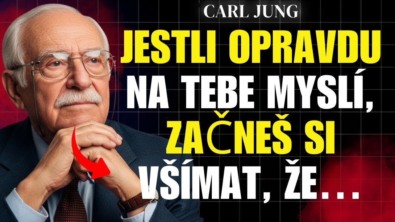 TAHLE OSOBA OPRAVDU CÍTÍ VŮČI TOBĚ. NEPOKOUŠEJ SE O TOM POCHYBOVAT | Carl Jung