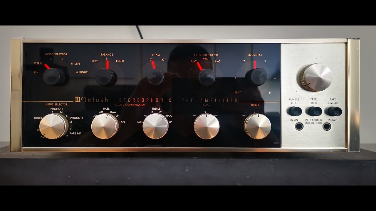 McIntosh C20 Stereo Tube Preamplifier (1959-1963)