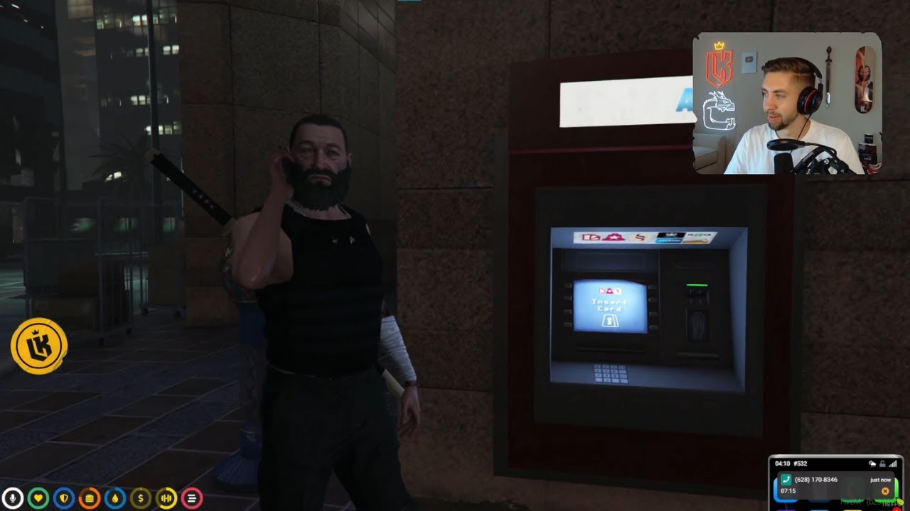 Mr K Forgets to pay his Phone Bill (Top tier RP) | NoPixel GTA RP