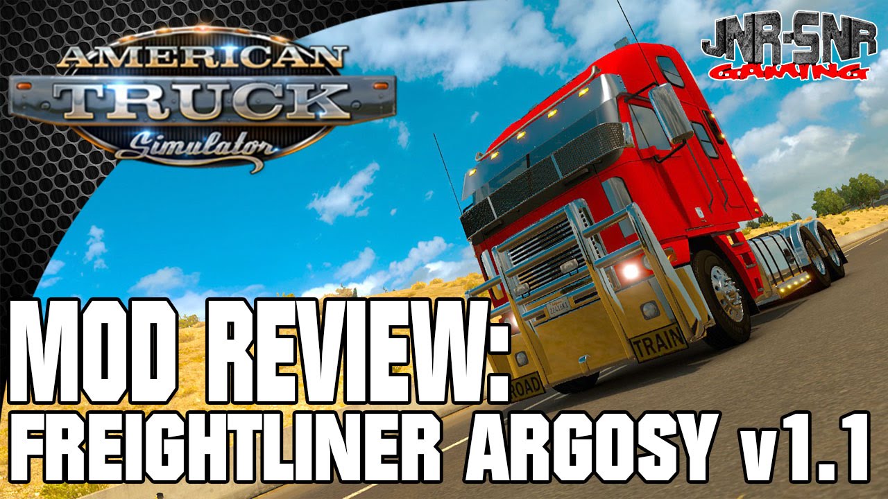 ATS | AMERICAN TRUCK SIMULATOR MOD REVIEW | Freightliner Argosy Reworked v 1.1 | ATS MOD REVIEW
