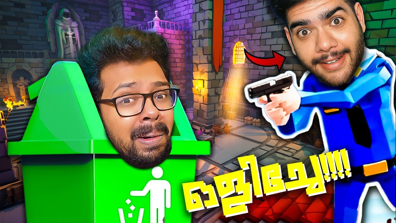 Hiding as a Trash Can Went WRONG 💀😂 | Peekaboo