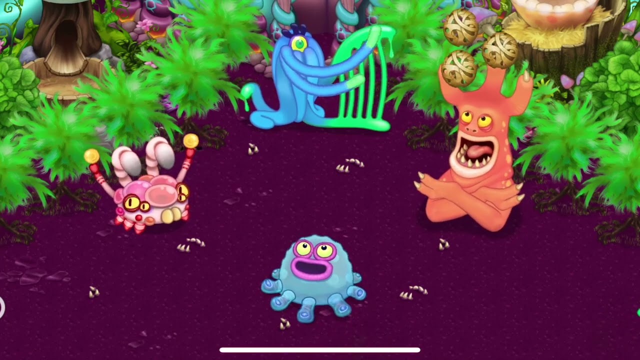 Gloptic, Periscorp, Toe Jammer & Yuggler quartet (Psychic Island) (msm)
