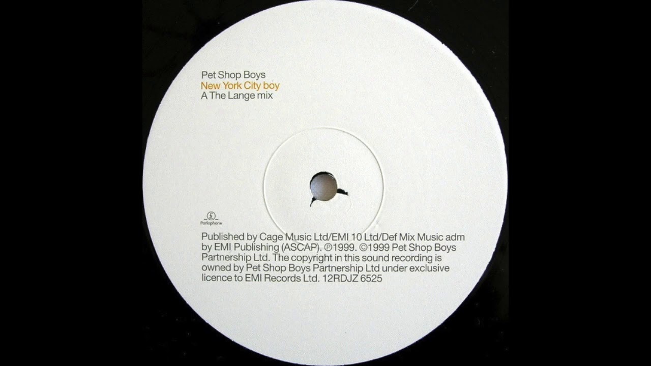 Pet Shop Boys - New York City Boy (The Lange Mix) (1999)