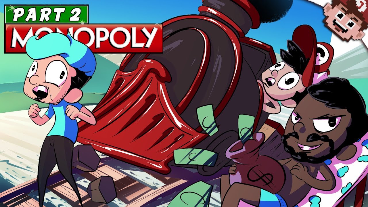 ALL ABOARD THE MONEY TRAIN! (Monopoly Plus - Part 2 | Local Multiplayer)