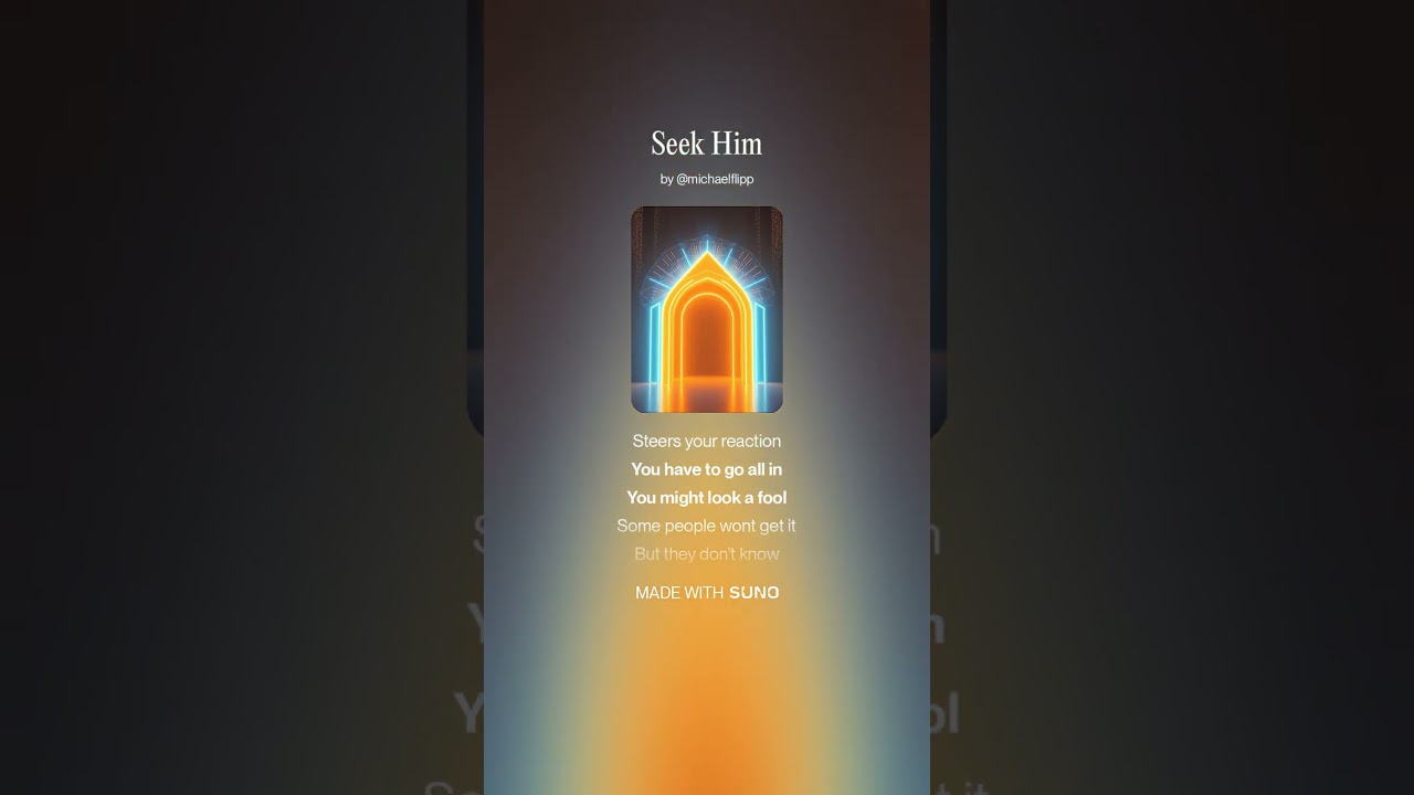 Seek Him