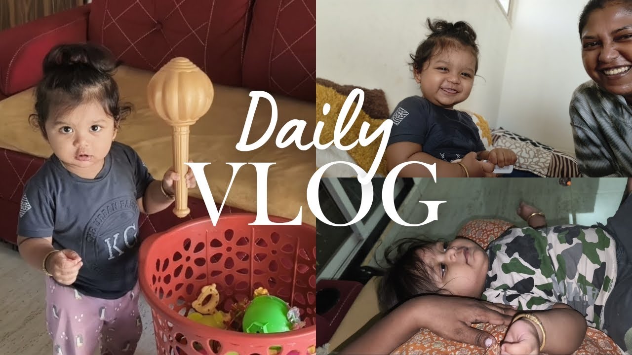 Ghar, Baby Ani Mi | Daily Routine Vlog 🏡