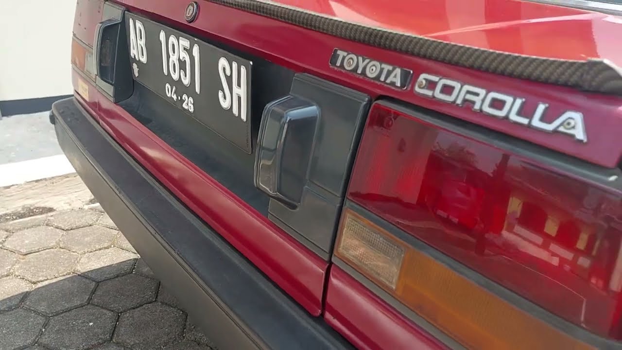 (Terjual) Corolla SE Saloon 1300 CC tahun 1986