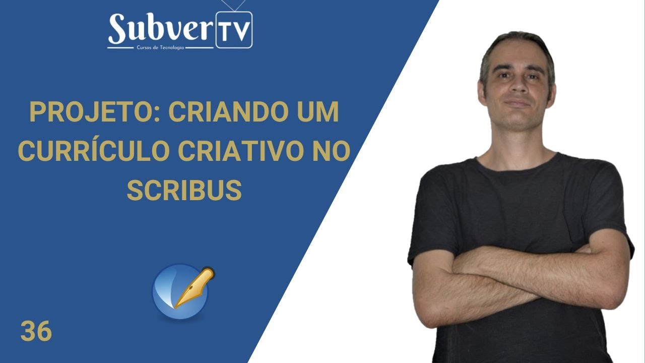 Projeto: Criando um Currículo Criativo no Scribus