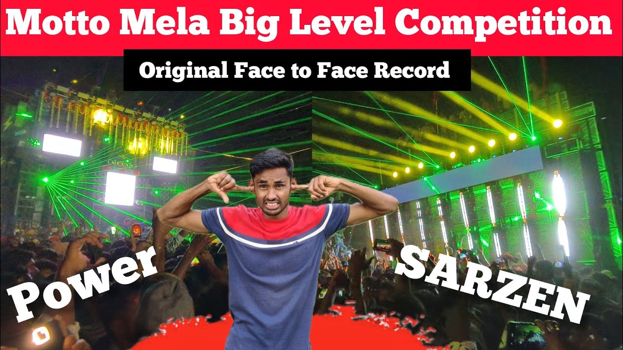 POWER vs Dj SARZEN💥Face to Face Competition💪Motto Mela 2026