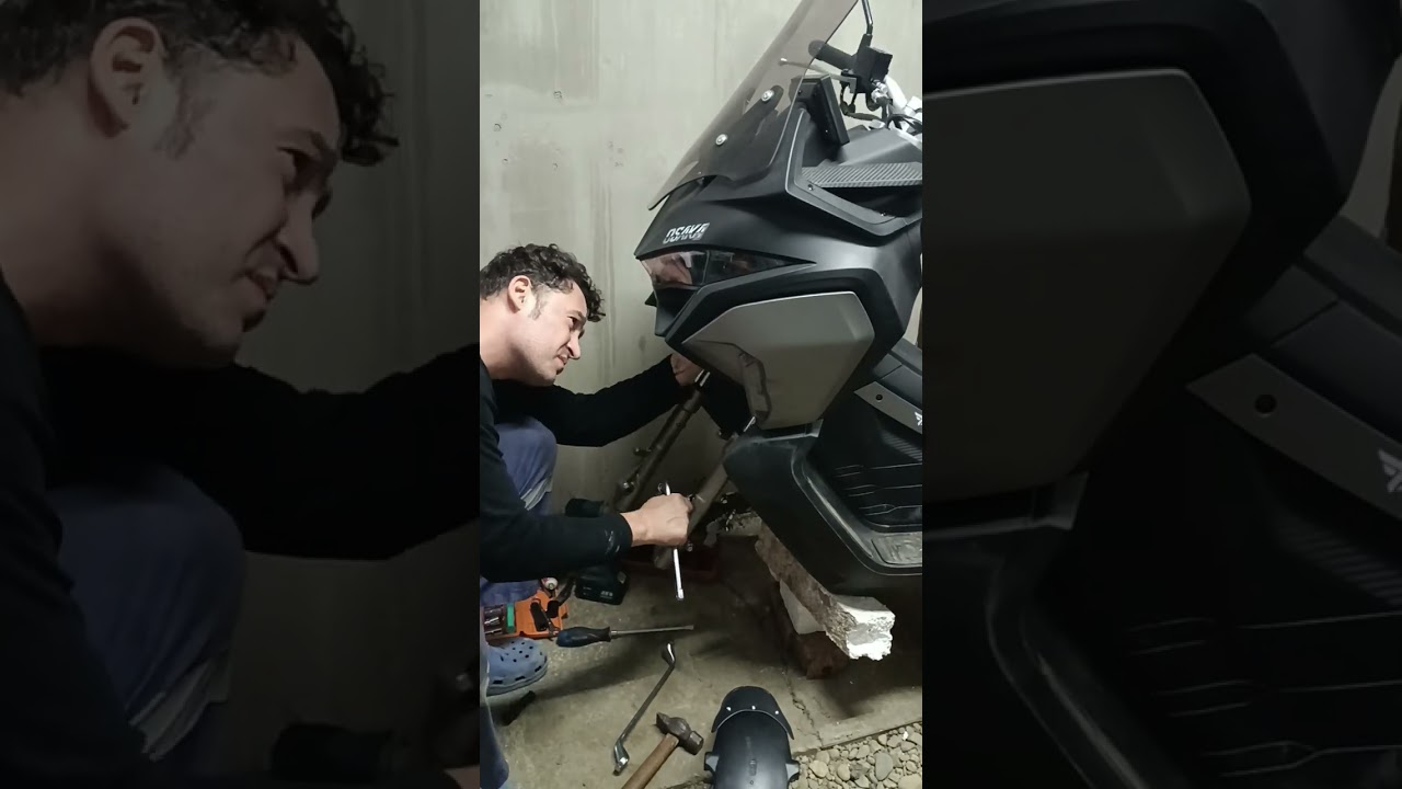 Osaka Tezza front suspension maintenance/OsakaTezza замена масла в перьях вилки