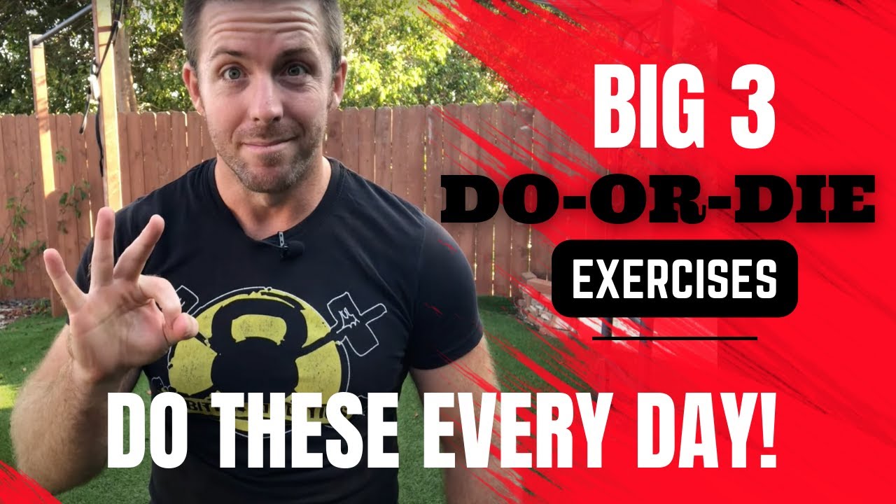 Big 3 DO-OR-DIE Daily Exercises (not what you think) | PRIMAL ATHLETICISM by Max Shank